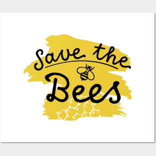 Plant these Save the Bees Posters and Art